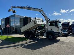 MAN - TGS 26.400 6x4 Kiper + Kran HIAB 166D