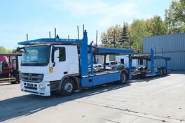 Mercedes Benz - Actros 1841 kamion za prevoz automobila + prikolica