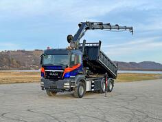 MAN - TGS 33.480 6x4 Kiper + Kran HIAB 288 EP - 4 HIDUO