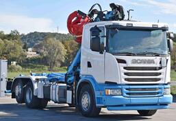 Scania - G 440 kamion sa kukom + Kran Epsilon M120Z95TR