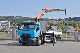 Renault - C 320 Ravna Platforma + Kran Palfinger PK 12002 EH