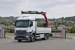 Mercedes Benz - AROCS 2542 6x2 platformom + Kran PK 13001 - KB