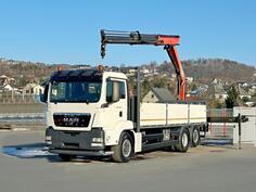 MAN - TGS 26.440 6x2 Platformom + Kran PK 18001
