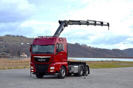 MAN - TGX 28.480 6x2 tegljač + Kran HMF 2120 - K5 + RC