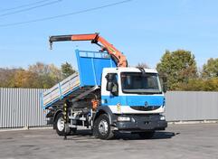Renault - MIDLUM 270 DXI Kiper + Kran PK 8501-K