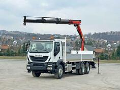 Iveco - TRAKKER 360 6x4 Platform + Kran PK 16002 B