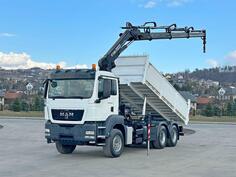 MAN - TGS 26.400 6x4 Kiper + Kran Hiab 166 ES - 3 HIPRO