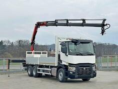 Renault - C 380 Ravna Platforma + Kran Palfinger PK 18002 - EH C