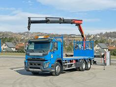 Volvo - FMX 500 6x4 Platforma + Kran Palfinger PK 18002 - EH B