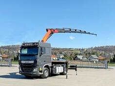 DAF - XF 510 tegljač + Kran PK 33002-EH G