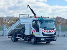 Iveco - Eurocargo 100-220 Kiper + Kran PC 1500 A