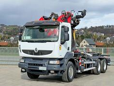 Renault - KERAX 460 DXI 6x4 Kamion sa kukom + Kran EPSILON Q170Z69