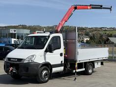 Iveco - 65C14 Platformom + Kran Fassi