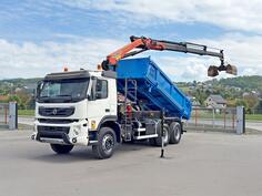 Volvo - FMX 450 6x4 Kiper + Kran PK 14002-EH B