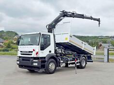 Iveco - STRALIS 330 Kiper + Kran HIAB 144 BS-3 HIDUO