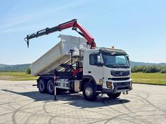 Volvo - FMX 410 6x4 Kiper + Kran PK 14002-EH B