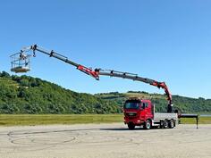 MAN - TGS 28.480 6x4 Platformom + Kran EFFER 255/5S + JIB 3S