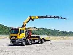 MAN - TGS 35.480 8x4 Platformom + Kran EFFER 395/6S