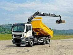MAN - TGS 26.400 6x4 Kiper + Kran HIAB X-HIDUO 188 E-3