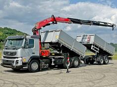 Volvo - FMX 420 6x2 Kiper + Kran FASSI F275.2.25 + Kiper prikolica