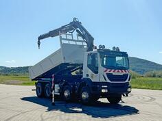 Iveco - TRAKKER 450 Kiper + Kran FASSI F215A.0.22