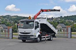 Renault - Midlum 220 DXI Kiper + Kran Fassi F65A.22