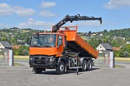 Renault - K 430 Kran + Kiper HIAB 144 B-3 HIDUO