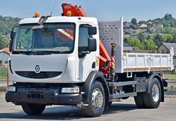 Renault - MIDLUM 300 DXI Kiper + Kran Fassi F105A.0.21