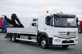 Mercedes Benz - ATEGO 1224 Kran + Ravna platforma HIAB 099 B - 3 DUO