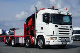 Scania - G 480 8x2 Kran + Platforma MF THOR - O K6 + JIB FJ 2000