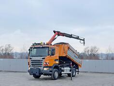 Scania - R 420 * PK 11002/FUNK * sandblaste kiper /  LUS-1093