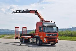 Volvo - FM 410 šlep auto + kran / LUS-1095