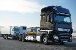 DAF - XF 480 / BDF vozilo za prevoz kontejnera + prikolica za kontejnere / IMP-3491