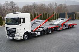 DAF - XF 480 autotransporter + prikolica autotransportera / IMP-3498