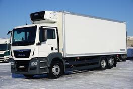 MAN - TGS 26.360 / EURO 6 / 20 PALETA kamion hladnjača + rampa / DOM-1891