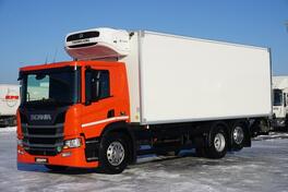 Scania - P 360 / E 6 / 18 PALET / RETARDER kamion hladnjača + rampa / DOM-1895