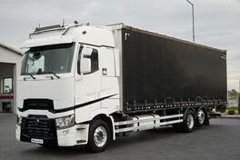 Renault - T 440 / Kamion sa kliznom ceradom + rampa / IMP-3672