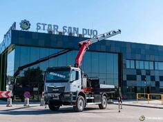 MAN - TGM 18.320 4x4 PALFINGER PK 27002 kran Basket kamion s ravnom platformom / STR-0480