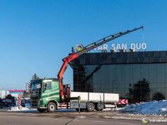 Volvo - FH540 6x2 Palfinger PK 26002 EH kran kamion s ravnom platformom / STR-0526