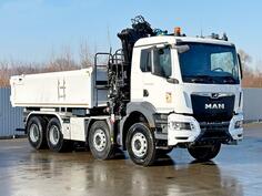 MAN - TGS 35.470 / 5,10m + KRAN kiper / LUS-1139