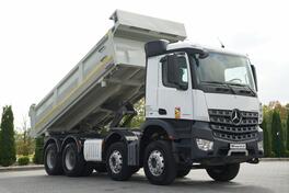 Mercedes Benz - AROCS 3240 / 8x4 / Dvostrani kiper - 5,7 m / Hidraulična rampa / Kiper kamion / I...