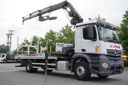 Mercedes Benz - Arocs 1833 / 4×2 / 60.000 km / HIAB X-HIPRO 192 ES-3 dizalica / kamion s otvoreno...