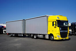 DAF - XF / 480 / ACC / EURO 6 / SKUP VOZILA 120 m³ / RETARDER / PODIZNA OSOVINA / kamion sa cerad...