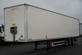 Fruhauf - / KONTEJNER / STANDARD / DHOLLANDIA RAMPA - 3.000 KG / ČVRST POD / POLUPRIKOLICA SA SAN...
