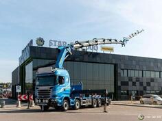 Scania - R490 / 8x2 / Palfinger PK 65002 SH / Fly Jib / Kamion sa platformom i kranom / STR-0781