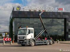 MAN - TGS 26.430 / 6x2 / HIAB MULTILIFT Optima 20S59 / kamion sa kukom za podizanje kontejnera / ...