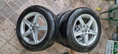 Fabričke rims and continental tires