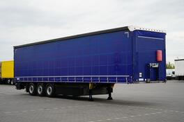 Schmitz Cargobull -  / FIRANKA / MULTI LOCK / XL / PODNOSZONA OŚ / NACZEPA FIRANKA / DOM-2591