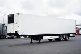 Krone -  / RASHLADNI UREĐAJ CARRIER VECTOR 1350 / RAMPA / UPRAVLJIVA OSOVINA / HLADNJAČA – POLUPR...
