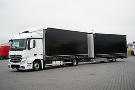 Mercedes Benz - ACTROS / 1830 / ACC / EURO 6 / ZAPREMINA 120 M3 / NOSIVOST 15 T / KAMION SA CERA...